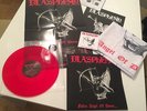 BLASPHEMY Fallen Angel Of Doom red vinyl Die Hard poster flag sticker Midnight