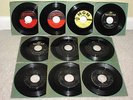 CLYDE McPHATTER Ten Atlantic/MGM/Mercury Label 45's RnB-Rocker Nice Lot