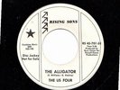 US FOUR The Alligator/By My Side RARE GARAGE MOD FUZZ SOUL Rising Sons DJ PROMO