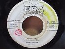 GLENN GLENN -  RARE ROCKABILLY 45 LAURIE ANN - ERA PROMO VG++