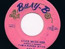 GAUNGA DYNS stick with her / rebecca rodifer HEAR 60s GARAGE beat MOD psych
