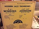 MODERN JAZZ TROMBONES   KAI WINDING   JAY JAY JOHNSON   PRESTIGE PRLP 109