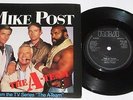 THE A TEAM -  MIKE POST Rare UK 7