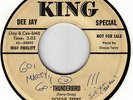 DOSSIE TERRY - THUNDERBIRD - PROMO KING 45 #5072  DRINKING  BLUES VG+  HEAR IT