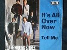 Single  Rolling Stones  Its all over now  Decca 25 144