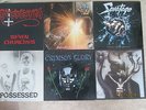 6 LP`s Metal:Celtic Frost, Savatage, Running Wild,Possessed,Venom, Crimson Glory