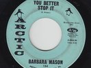 Northern Soul 45 - Barbara Mason - You Better Stop It - Arctic - mp3