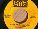You're Absolutely Right / Lock Me in Your Heart.. The Apollas. Loma