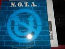 N.O.T.A. - Same LP 1985 Punk US 1.st press Rabid Cat Inlay Black Flag Misfits