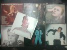 David bowie vinyl records.  Hunky dory. Ziggy. Live. Changesone.Lodger.World of