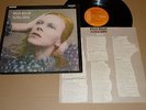 DAVID BOWIE - HUNKY DORY RARE 1971 UK RCA LP WITH LYRIC INSERT NO MAINMAN 3T/3T