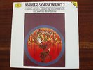 GUSTAV MAHLER SYMPHONIE No. 3 LEONARD BERNSTEIN BOX 2 LP NEUF MINT DG 427 328-1