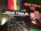 3 STAR TREK II III MOVIE SOUNDTRACK LP-SEARCH FOR SPOCK,WRATH OF KHAN,MOTION PIC