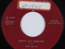 Doo Wop 45 JESSE BELVIN Betty My Darling HOLLYWOOD HEAR