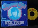 NEIL YOUNG Cinnamon Girl / Sugar Mountain LIVE NEAR MINT German 7