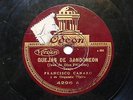 FRANCISCO CANARO Odeon 4296 TANGO 78 QUEJAS DE BANDONEON / EL CHAMUYO