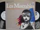 LES MISERABLES- Cast Recording Soundtrack 2-LP Musical 1985 Vinyl Colm Wilkinson