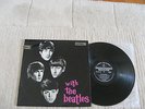 BEATLES - With The Beatles - 1960's STEREO Orig Oz BLACK & SILVER LP - Superb 