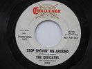 DELICATES Stop Shovin' Me Around Challenge WLP Promo Northern Soul 45 HEAR