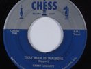 R&B/Instr 45 LARRY LIGGETT That Man Is Walking CHESS HEAR
