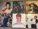 David Bowie 6 LP Lot- Pinups-Lets Dance-Tonight-Lodger-Aladdin Sane-Peter & Wolf