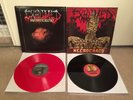 Exhumed Anatomy Is Destiny AND Necrocracy Vinyl Record LP Carcass Napalm Death