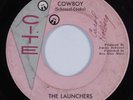 Rockabilly Garage 45 LAUNCHERS Space Cowboy CITE HEAR