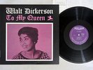 WALT DICKERSON TO MY QUEEN NEW JAZZ SMJ-6273 Japanese Pressing Vinyl LP