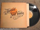 NEIL YOUNG Harvest Rock w/ insert lyrics RECORD LP VG