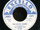 45bs-R&B - EXCELLO 2086- Ole Sonny Boy  *****Promo