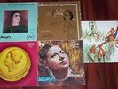 5 Egyptian Record Albums Sono Cairo 1970's