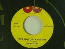 The Miracles 45 YOU'VE REALLY GOT A HOLD ON ME / HAPPY LANDING   Tamla M- Motown