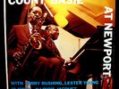 COUNT BASIE AT NEWPORT-LESTER YOUNG-Jazz Album-VERVE #MG-V-8243 CLEF LABEL