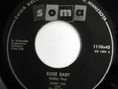 BOBBY VEE & SHADOWS 45 Suzie Baby / Flyin High TEEN Rockabilly ORIG LABEL m97
