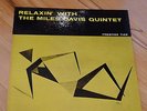 RARE Relaxin' with the Miles Davis Quintet, Prestige LP 7129, 1958, RVG