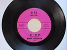 ROGER CHRISTIAN last drag NBI RARE 1963  SURF BEACH BOYS VINYL 45 G+ PLAY TESTED