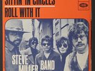 STEVE MILLER BAND: Sittin' In Circles / Roll With It 45 (France, PS w/ faint te
