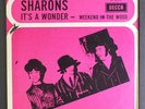 rare Nederbeat Dutch 45 SHARONS it's a wonder DECCA Listen