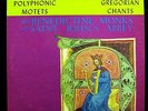 ST. JOHN'S ABBEY MONKS polyphonic motets gregorian chants LP Mint- Private MN