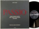 THE HILLIARD ENSEMBLE Arvo Part Passio ECM LP 837 109 1 NM nice