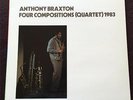 ANTHONY BRAXTON - FOUR COMPOSITIONS  - JAZZ VINYL LP 1983 BLACK SAINT ORIGINAL