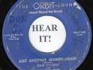 Dale Stevens RARE HONKY-TONK 45 (Orbit 108) Just Another Broken Heart/Last Night