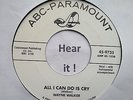 Rockabilly ; Wayne Walker; All I Can Do Is Cry on ABC rare re