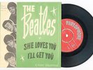 9205 THE BEATLES - SHE LOVES YOU - RARE NORWAY 45/PS
