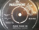 THE BEATLES please please me / ask me why 45 PRESSED IN INDIA RARITY 7 INCH
