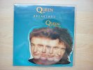 QUEEN Breakthru UK shaped picture disc in clear plastic sleeve with card insert
