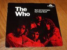 THE WHO 45 rpm Rare Norway Wont get fooled again + PS 1971 Uk Mod Beat
