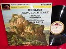 ASD 537 ED1 W/G STEREO UK BERLIOZ HAROLD IN ITALY MENUHIN PHIL ORCH DAVIS NM