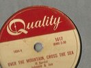 VERY RARE Doo Wop 78 Rpm Record Johnnie & Joe Over The Mountain Cross The Sea