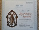 ARCHIV 198 422/423. BIBER - ROSARY SONATAS - MELKUS - DREYFUSS. 2LP STEREO. NM